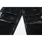 Men's American-style Retro Heavy-duty Painted Multi-pocket Jeans Lootquake LLC