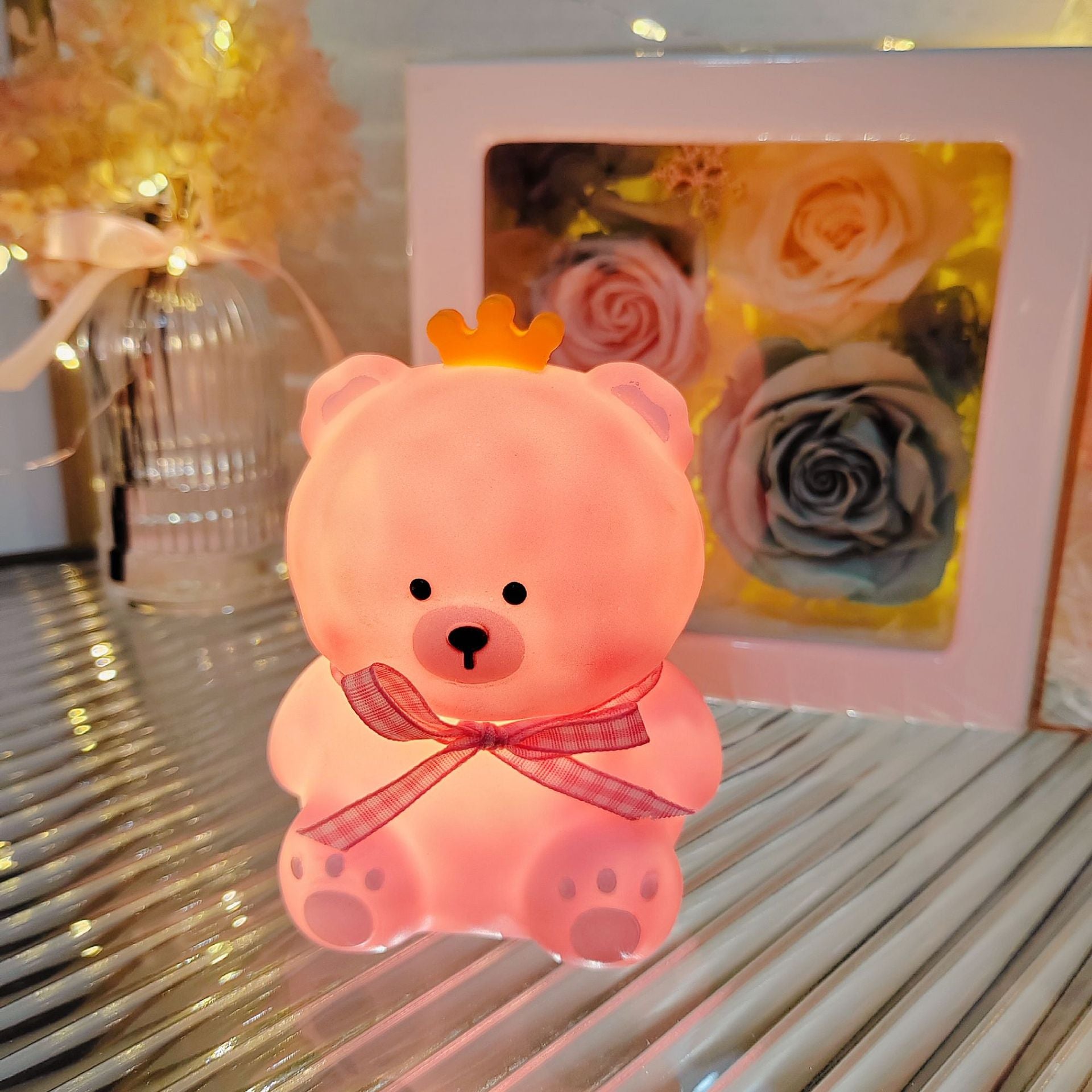 Cartoon Luminous Toy Children Cute Led Small Night Lamp Pi-Mart
