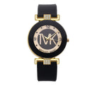 Fashion Women's Diamond Silicone Strap Quartz Watch - SJB-DIAMOND ELITES