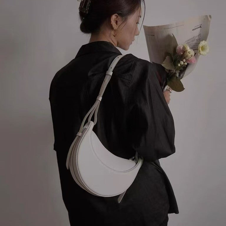 Hobo bag for women, crescent bag, saddle bag, shoulder crossbody armpit bag for women - SJB-DIAMOND ELITES