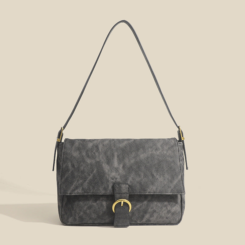 Hobo bag for women, large capacity portable commuter armpit bag, versatile shoulder bag, vintage tote bag - SJB-DIAMOND ELITES