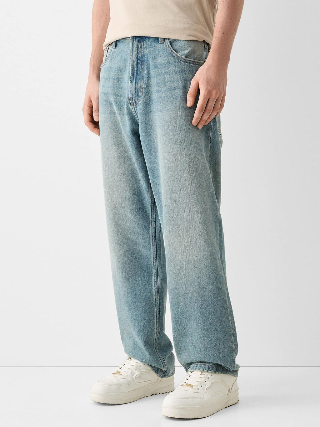 Creative Casual Versatile Men's Straight Jeans Lootquake LLC