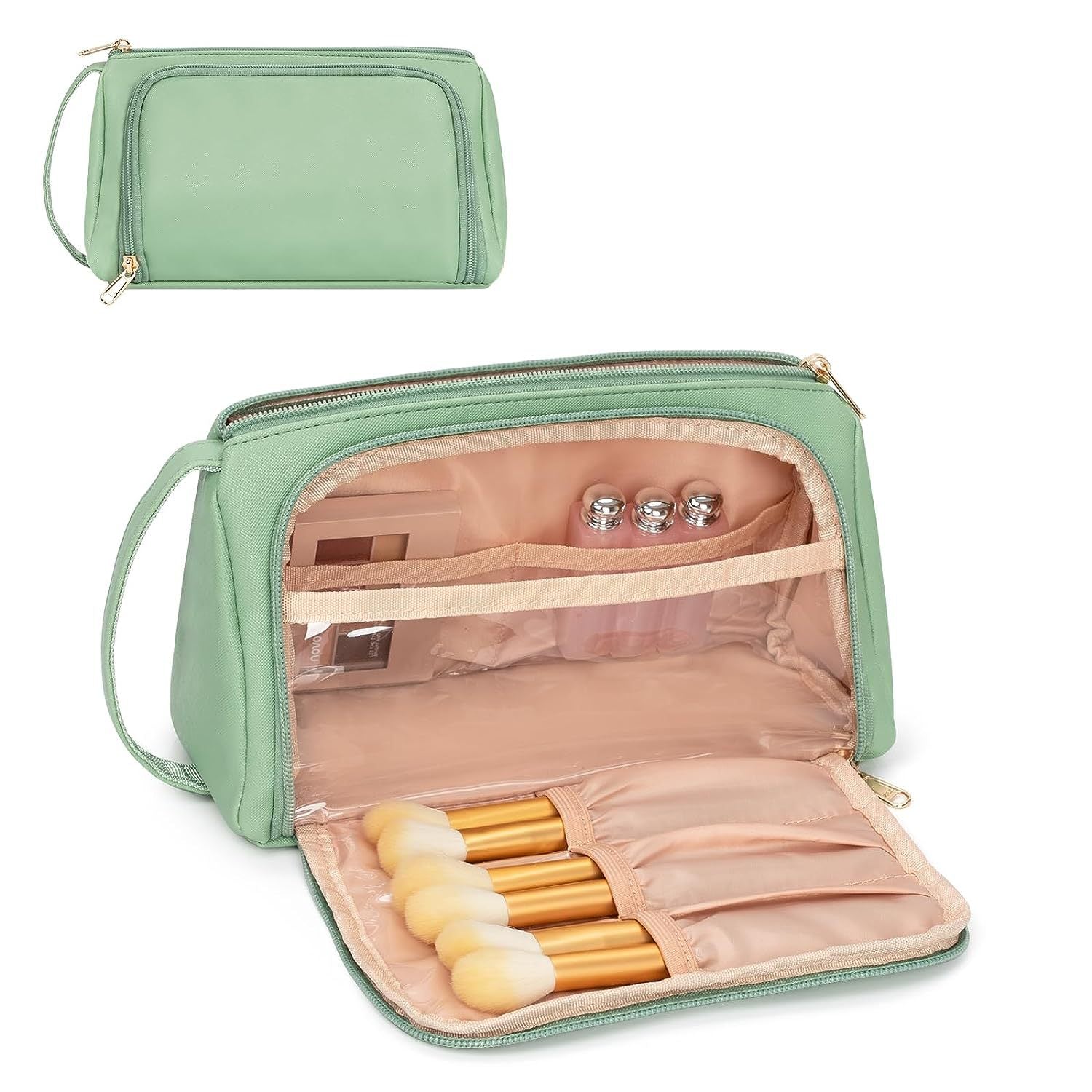 Travel makeup bag,Makeup bag organizers,Makeup bags small, cosmetic bags large capacity, convenient cosmetic case travel toilet bag, cosmetic storage bag - SJB-DIAMOND ELITES