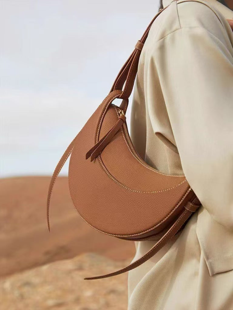 Hobo bag for women, crescent bag, saddle bag, shoulder crossbody armpit bag for women - SJB-DIAMOND ELITES