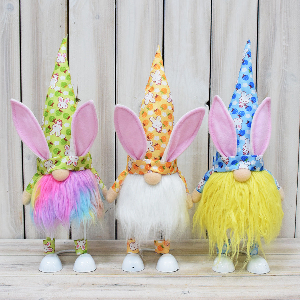 Easter Lights Faceless Baby Doll Decorations Pi-Mart