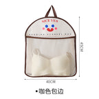 Socks storage hanging bag, underwear bag behind the door, mesh bag hanging fabric bag, dormitory wardrobe side side storage mesh bag - SJB-DIAMOND ELITES