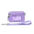Transparent PVC Card Bag – Portable Wrist Bag for Bank Card & Change Storage