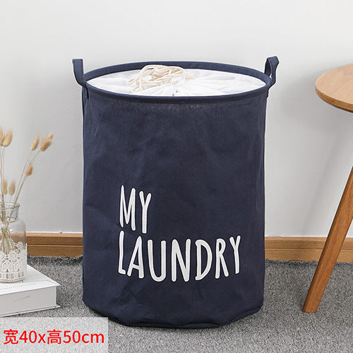 Clothes dirty clothes basket, large capacity bundle quilt clothes storage bag, waterproof and moisture-proof packaging bag household, fabric laundry bag - SJB-DIAMOND ELITES