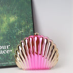Shell Box Bag, Clutch Purse, Dinner Purse evening Clutch Purse Party, Prom Bag, Party Purse, - SJB-DIAMOND ELITES