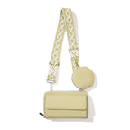 Small crossbody bag for women, 2 in 1 mobile phone satchel design, shoulder crossbody bag, multifunctional wide strap - SJB-DIAMOND ELITES