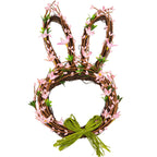 Easter Bunny Garland Family Decoration Props Pi-Mart