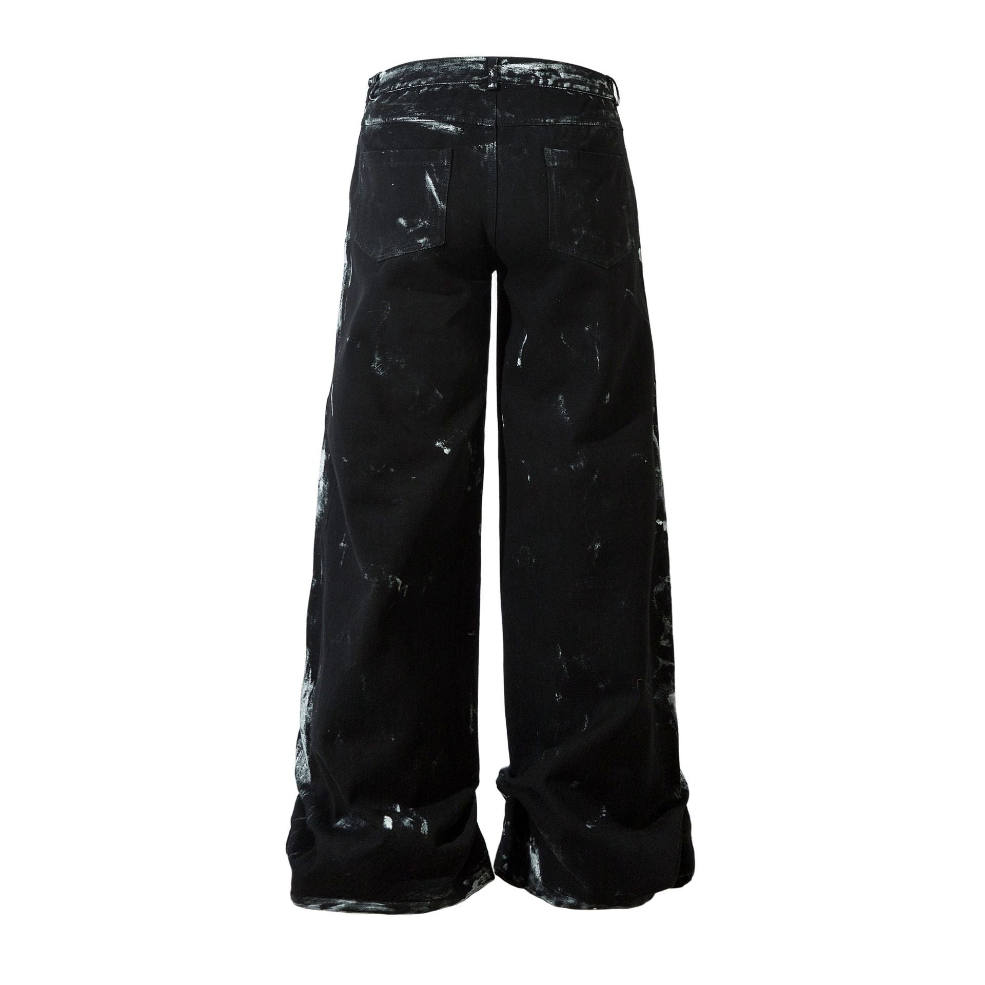 Men's American-style Retro Heavy-duty Painted Multi-pocket Jeans Lootquake LLC