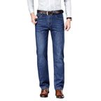 Loose Straight Business Washed Jeans Lootquake LLC
