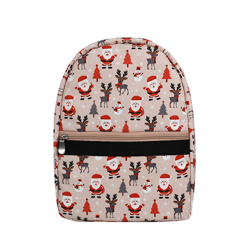 Nylon waterproof printed backpack, stylish large capacity women's travel backpack purse, storage backpack, - SJB-DIAMOND ELITES