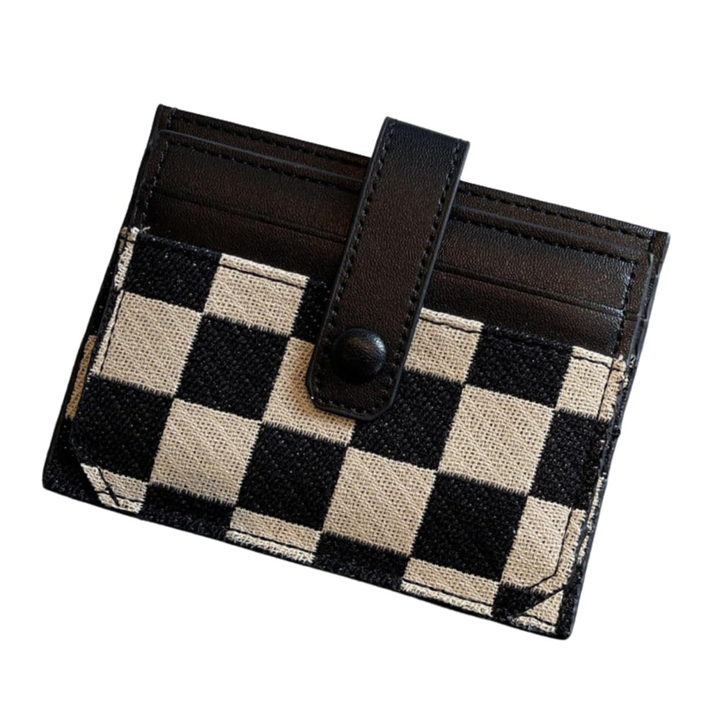 Small card bag female, exquisite high-end compact driver's license card holder, multi-functional canvas ultra-thin card holder - SJB-DIAMOND ELITES