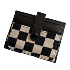 Small card bag female, exquisite high-end compact driver's license card holder, multi-functional canvas ultra-thin card holder - SJB-DIAMOND ELITES