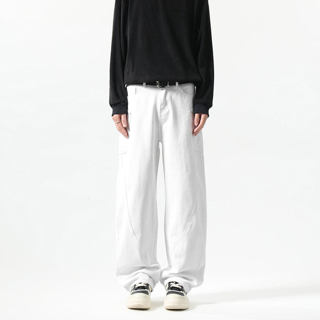 New Men's Matchet Pants Stitching Three-dimensional Design Trousers Lootquake LLC