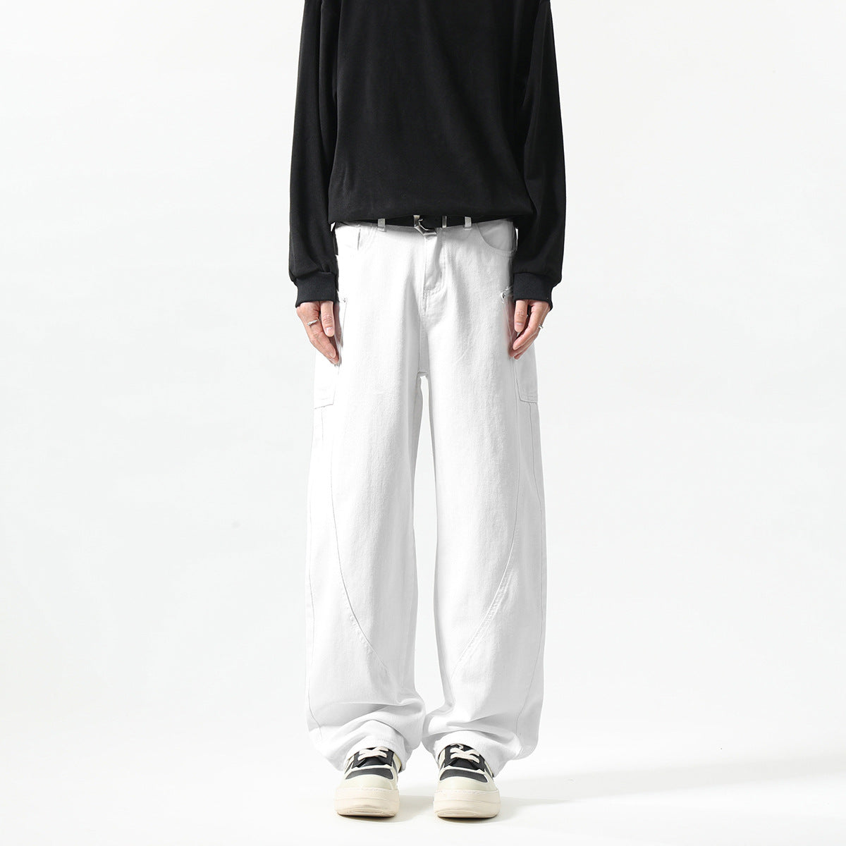 New Men's Matchet Pants Stitching Three-dimensional Design Trousers Lootquake LLC
