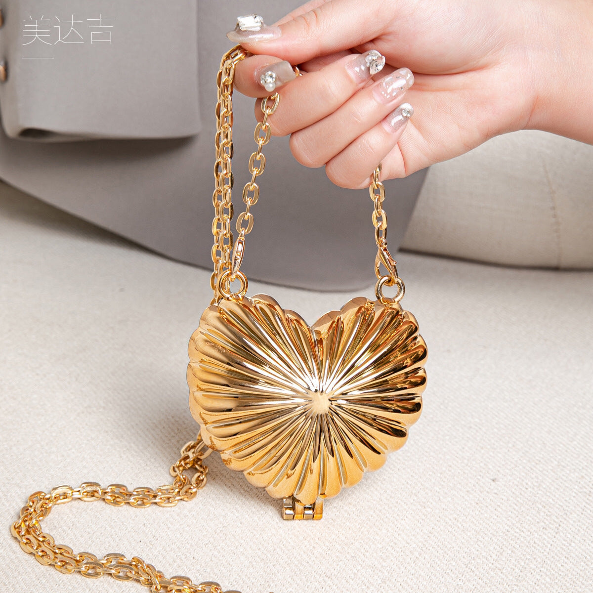 Heart Shaped Mini Purse, Evening Bags for Women Formal, Clutch Purse, Clutch Purse Casual, Clutch Purse Party, - SJB-DIAMOND ELITES