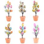 Cartoon Printed Egg Table Decorative Ornaments Pi-Mart