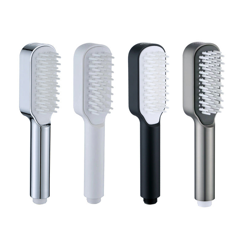 Shower Supercharged Shower Head With Bath Brush Pi-Mart