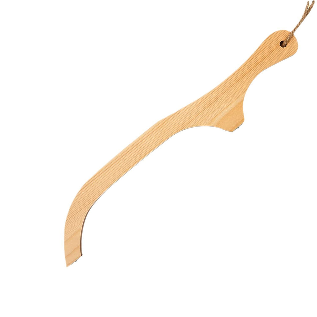 Wooden Bread Slicing Knife With Serrated Teeth Pi-Mart