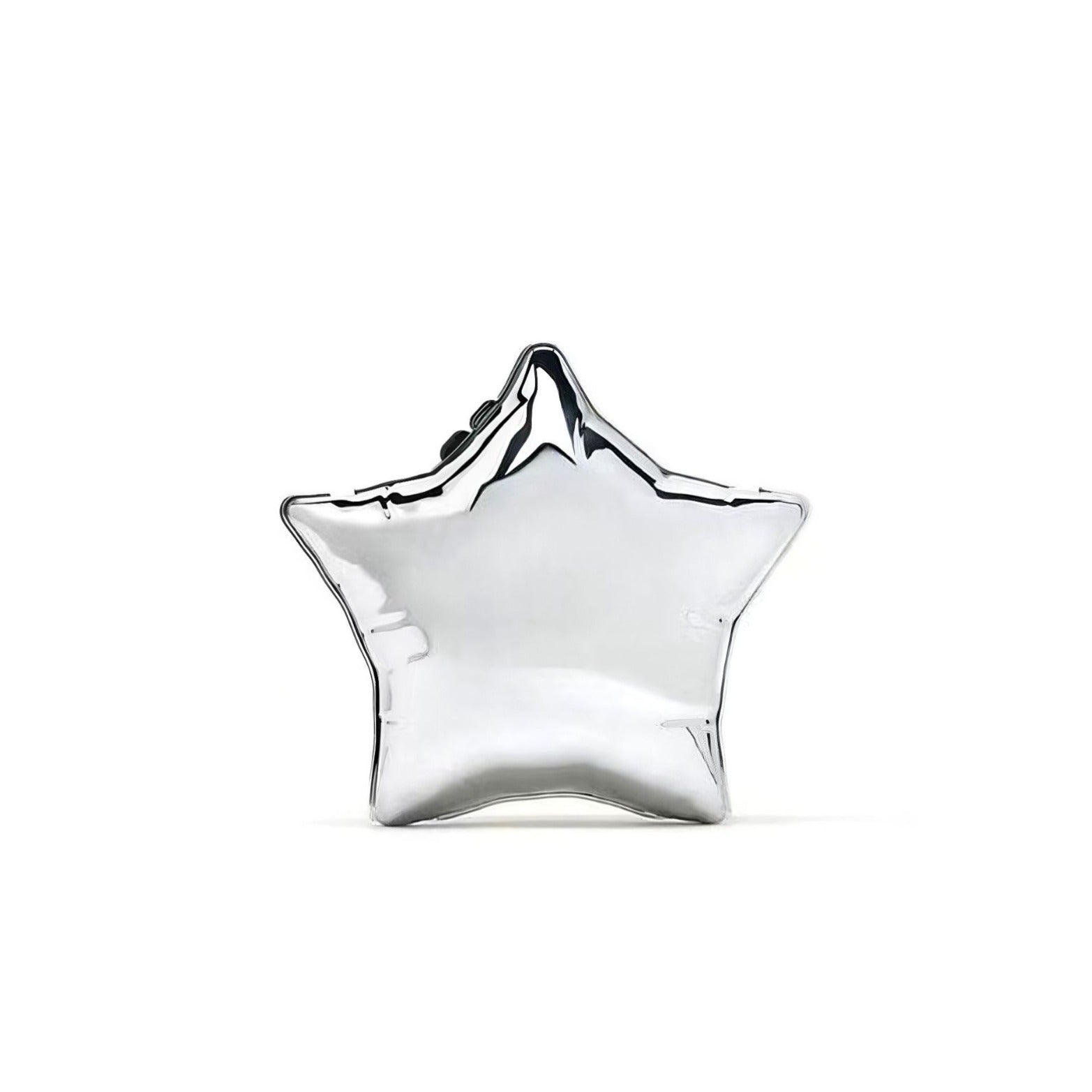 Silver Pentagram Chain evening Bag, Acrylic Mini Change, Key Lipstick Purse, Crossbody Prom Bag, Party Purse, Prom Bags Clutch, Wedding Purse - SJB-DIAMOND ELITES