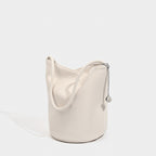 Retro soft leather bucket bag, women's shoulder underarm bag, commuter tote bag - SJB-DIAMOND ELITES