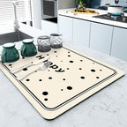 Kitchen Countertop Diatom Ooze Water Draining Pad