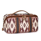 Bohemian PU cloud pillow cosmetic bag, large capacity portable cosmetic case, travel toilet bag, travel makeup bag,Makeup bag organizers,Makeup bags, small - SJB-DIAMOND ELITES