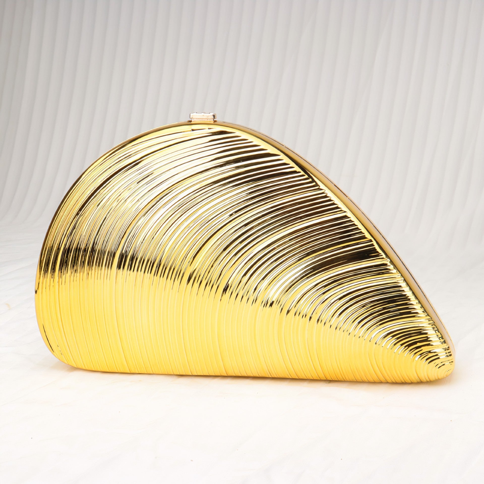 Gold Neocrylic Dinner Bag Shell Dinner Bag Crossbody Chain Shinny evening Clutch Purse Party, Prom Bag, Party Purse, Prom Bags Clutch, - SJB-DIAMOND ELITES