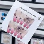 1025- Handmade press on nails fake nails removable
