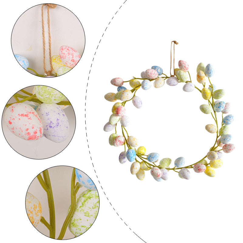 Creative Easter Egg Decorations Garland Pi-Mart