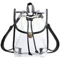 PVC transparent backpack, outdoor travel backpack, gymnasium visual backpack - SJB-DIAMOND ELITES