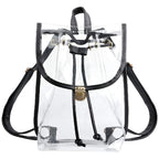PVC transparent backpack, outdoor travel backpack, gymnasium visual backpack - SJB-DIAMOND ELITES