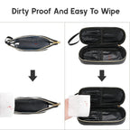 Transparent cosmetic bag, multifunctional double-layer large-capacity PVC cosmetic bag, storage portable travel bag, wet and dry separation washing bag for College Dorm Camp GymTransparent Cosmetic Bag, - SJB-DIAMOND ELITES