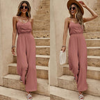 Women's Jumpsuit Loose Strap Tube Top High-end Drape Lootquake LLC