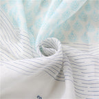 Women Lightweight Colorful Spring Summer Neck Scarf Shawl and Wrap SHOMICOBOUTIQUE