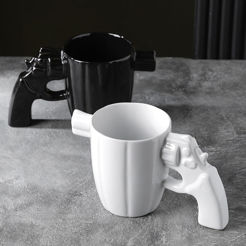 Creative Fiveshooter Ceramic Explosion-proof Mug Pi-Mart