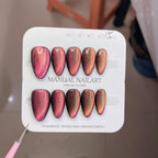 1026- Handmade press on nails fake nails removable