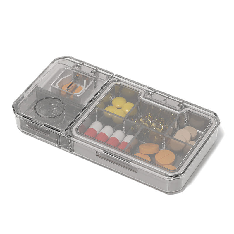 Portable Mini Multi-function Medicine Box Medicine Cutting Pi-Mart