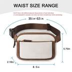 Women's Belt Bag – Mini Portable Crossbody Fanny Bag with Adjustable Shoulder Strap, Faux Leather Waist Bag for Travel & Sports – Stylish and Functional - SJB-DIAMOND ELITES