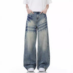 Loose Wide Leg Jeans American High Street Lootquake LLC