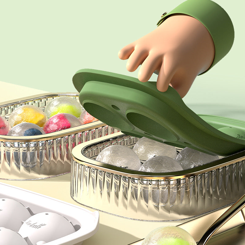 Household Small Capacity Ice Cube Mold Press Type Pi-Mart