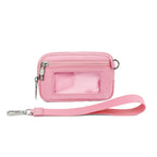 Transparent PVC Card Bag – Portable Wrist Bag for Bank Card & Change Storage