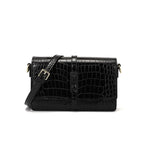 2025 Gradual Change Snakeskin Pattern Small Square Bag Fashionable Atmosphere Physical Women's Bag Buckle Tide Messenger Bag CR21080304 - SJB-DIAMOND ELITES