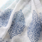 Women Lightweight Colorful Spring Summer Neck Scarf Shawl and Wrap SHOMICOBOUTIQUE