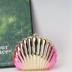 Shell Box Bag, Clutch Purse, Dinner Purse evening Clutch Purse Party, Prom Bag, Party Purse, - SJB-DIAMOND ELITES