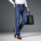 Loose Straight Business Washed Jeans Lootquake LLC
