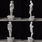 Classical Greek Goddess Statues - Small Artistic Figurines, Venus Sculptures for Office Bookcases and Living Room Decor Lootquake LLC